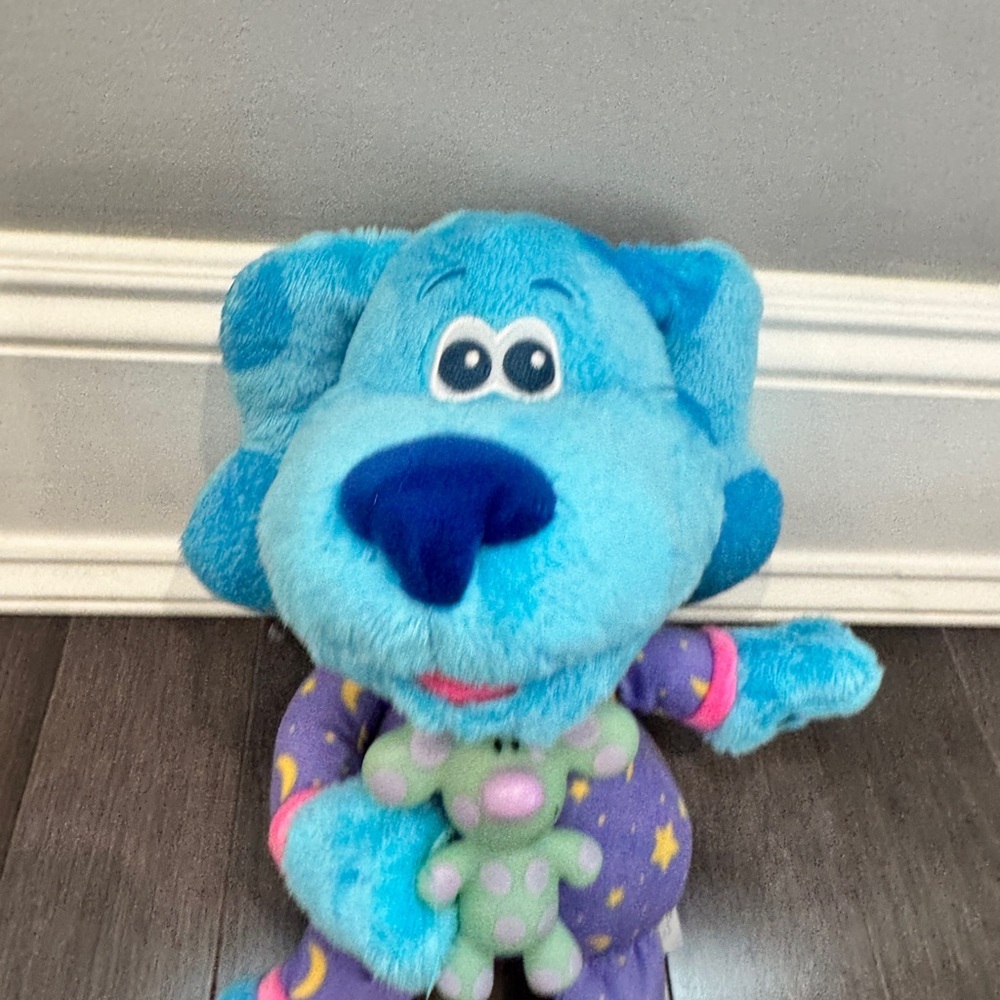 Blues Clues Sleepytime Pajama Electronic Stuffed Animal Nightime Plush Toy - Picture 2 of 5